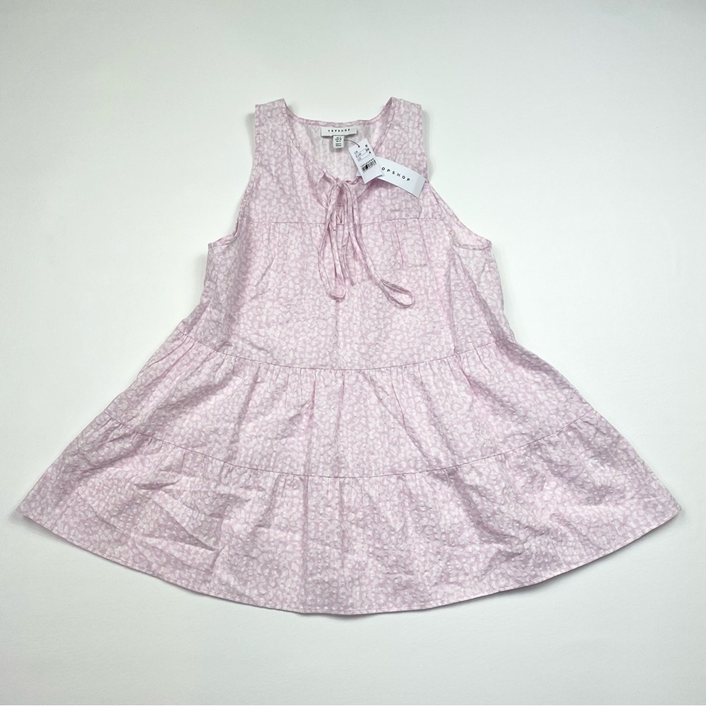 NEW! Women’s Topshop Sleeveless Babydoll Dress Size 4 W/Tags